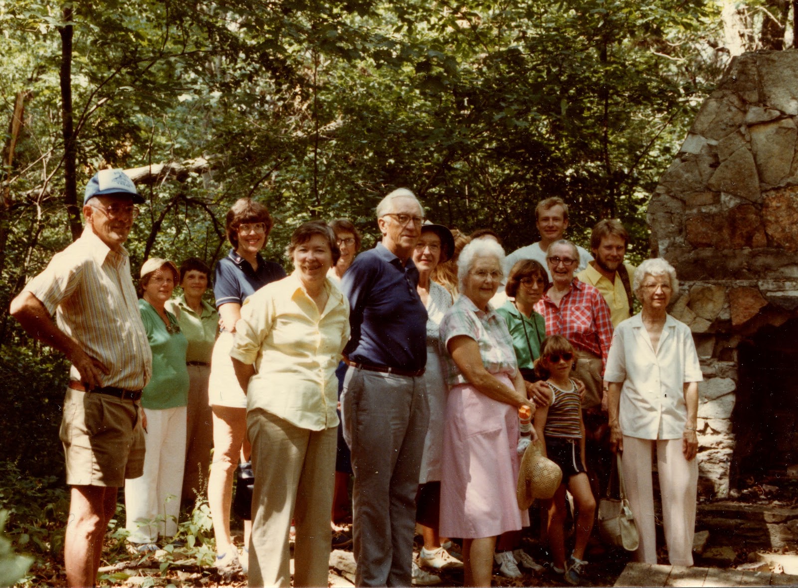 Visitors to River Bend 1983