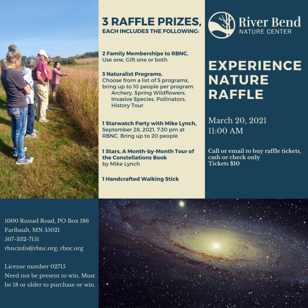 Landscape Raffle Register Raffle Drawing - River Bend Nature Center